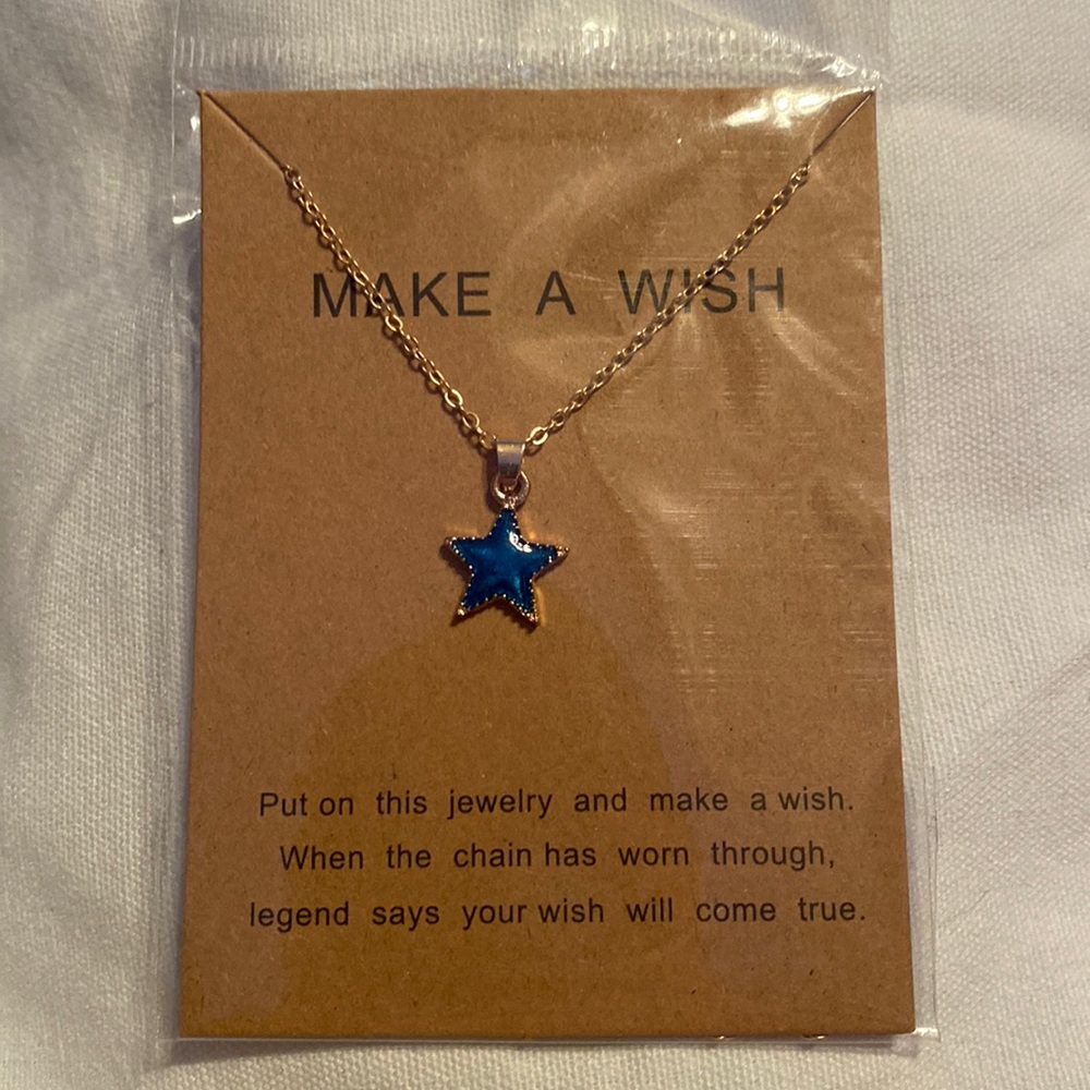 Make A Wish Star Necklace